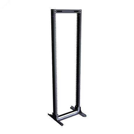 Стойка серверная NTSS OR однорамная 37U 19, комплект ножек, черный RAL 9005 - УТ000140598 NTSS-1GOR37U-BL