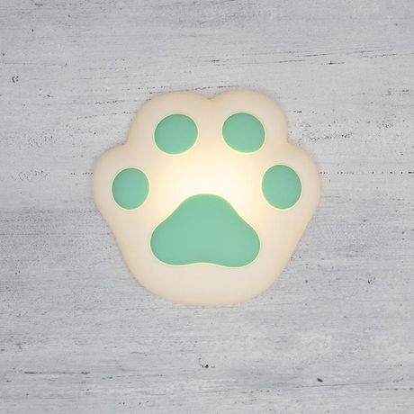 Силиконовый ночник Кошачья лапа бирюзовый | 503-006 NEON-NIGHT