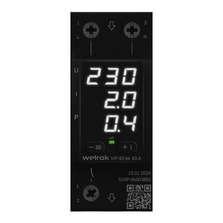 Многофункциональное реле VIP-63 bk - 4660251140663 Welrok