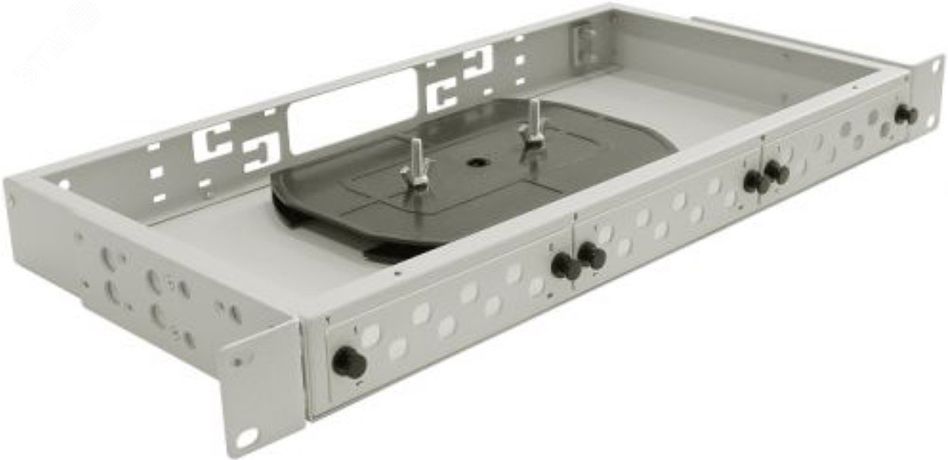 Кросс оптический стоечный 19' 1U 3 сменные планки без оптических разъемов - 09-0204 Net.on