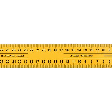 Угольник столярный 400мм желт. КУРС 19385