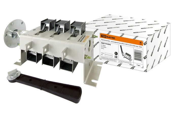 Выключатель - разъединитель ВР32-35В 31250 250А лев. | SQ0718-0042 TDM