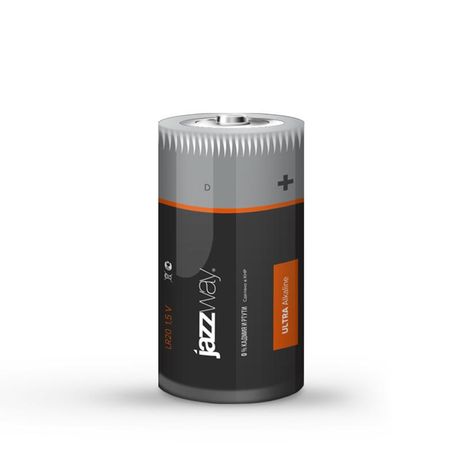 Батарейка LR20 JAZZway ULTRA Alkaline BL-2 арт.5005136