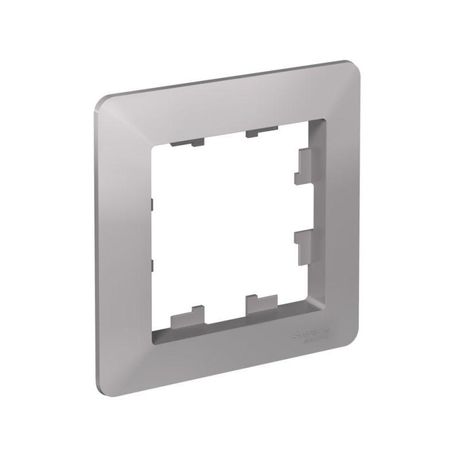 Рамка 1-м AtlasDesign Air алюм./дым. черн. SE ATN220301 APC