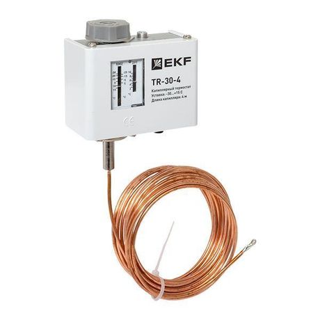 Реле температуры (термостат) капилляр 4 метра EKF | TR-30-4