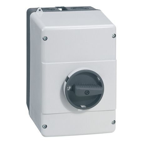 Кожух с чёрной поворотоной ручкой MPX3 32H | 417481 Legrand