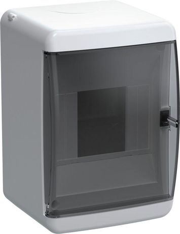 Корпус пластиковый навесной на 4 модуля КМПн-4 IP41 белый TEKFOR Mini | TFM-KP73-N-04-41-K01-K01 IEK