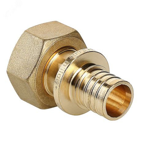 Соединитель надвижной с накидной гайкой 20(2.8)х3/4' - VTm.422.BG.002005 VALTEC IU4222005