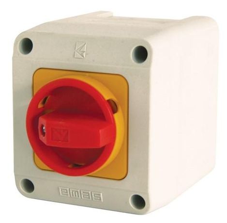 Корпус для переключателя серии PSA 10-25A, пласт ик, IP65 - PSK11E EMAS