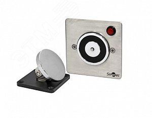 Фиксактор дверей электромагнитный, 12 VDC / 180мА или 24VDC 70мА, усилие 50 кг, размеры: 88х88х27 мм - ST-DH603U Smartec smkd0328