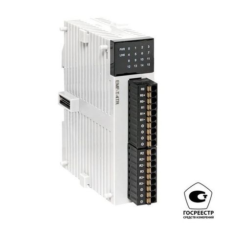 Модуль ввода термосопротивлений EMF 4 PRO-Logic (с поверкой) | EMF-T-4TR-V EKF