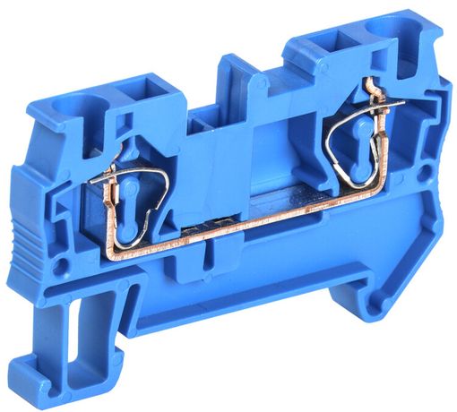 Клемма пружинная КПИ 2в-4 41А синий | YZN11-004-K07 IEK