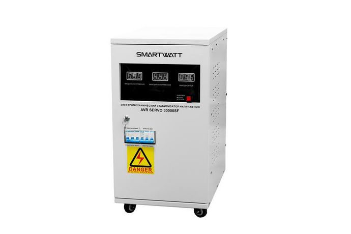 Стабилизатор напряжения электромеханический SMARTWATT AVR SERVO 30000SF | 4512020300005 Delta