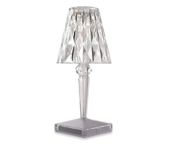 Светильник светодиодный настольный CTL1-USB 3Вт 120лм 5В 2SMD IP20 диммер: 2700-3000К/4000-4500К/6000-6500К ночник прозр. кристалл акрил ФАZА 5040922 ФАЗА