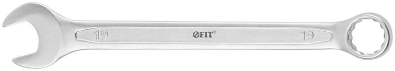 Ключ комбинированный усиленный ''Гранд'', CrV, холодный штамп 19 мм - 63289 РОС