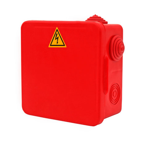 Коробка распределительная огнестойкая КРОПС-П4, IP54, 150х110х70 мм, сечением до 10 мм2, 6 клемм | FRJB-KM-P4-10-06-КРОПС-IP54 КМ-профиль KR0055