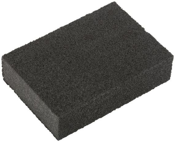 Губка шлифовальная 100х70х25мм Р 60 алюм./оксидная КУРС 38342