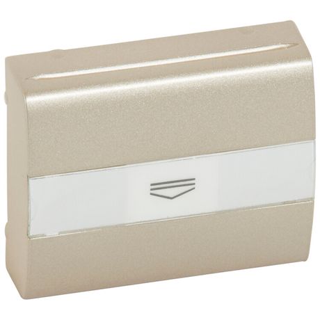 Панель лицевая для выкл. с ключ-картой титан Galea Life Leg 771454 Legrand