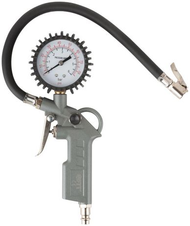 Пистолет с манометром быстросъемное соединение FIT 81047