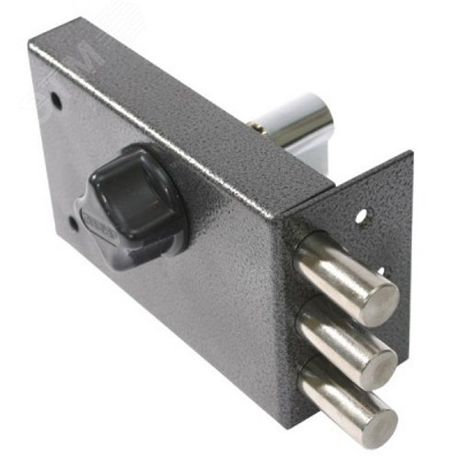 Замок накладной цилиндровый для деревянных дверей, АЛЛЮР ЗН 1-5 В - 1581 ПТК