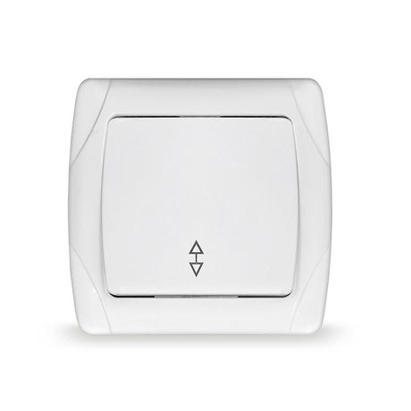 Переключатель проходной 1-кл. СП Маргарита 10А IP20 бел. UNIVersal М0025 Союз