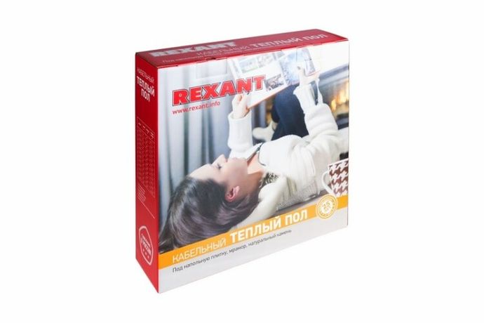 Комплект "Теплый пол" (кабель) двухжил. 2400Вт 160м 15-20кв.м RND-160-2400 в стяжку Rexant 51-0522-3 MEET
