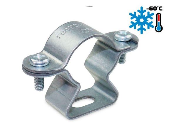 Хомут трубный стальной ХТс-01-25 | zeta45972 ГОФРОМАТИК ЗЭТА