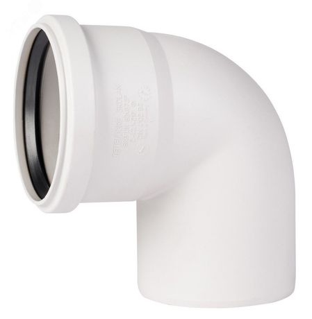 Отвод канализационный белый 32 х 87 град. - 559340 Ostendorf