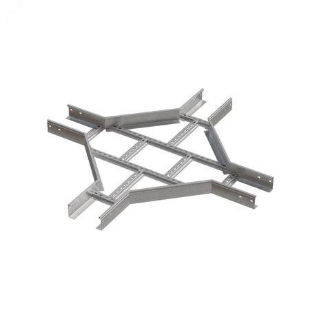 Х-разветвитель лестничный 80х400х1,2 мм INOX304 N - LXD80-400-1.2 КМ-Профиль LO40477