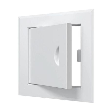 Люк-дверца ревизионная с ручкой стальная покрытием полимер 460х460мм фланец 400х400мм ERA ЛТ4040Мп/э ЭРА