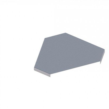 Крышка лотка монтажного углового 90 горизонтального ЛР90Г.300.15.604.1.1 - Н0121410125 СОЭМИ