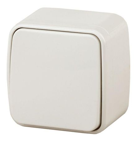 Переключатель 1-кл. ОП Polo 10А IP20 3-103-02 250В сл. кость Intro Б0036119 ЭРА