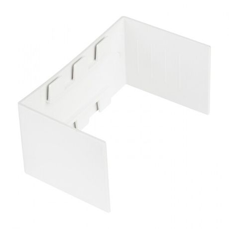 Соединитель (60х40) (4 шт) Plast EKF PROxima Белый | conw-60-40x4