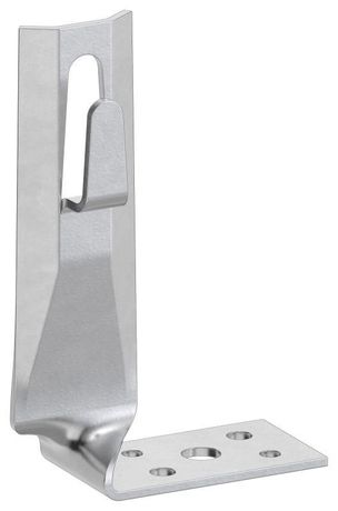 Держатель проводника круглого 6-8мм угловой скрытый h=140мм оцинкованная сталь IEK - ZDP87-11-1-68-140