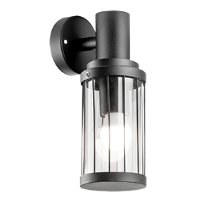 Светильник садово-парковый Vega на стену вниз 10.5*24*14.2cm, 170-240V / 50Hz, 1xE27, Max.60W, IP54 | GD022 Gauss