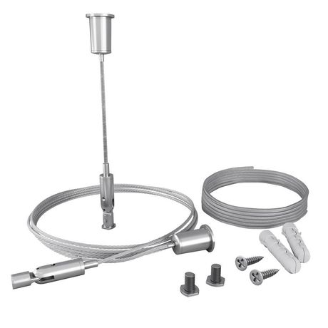 Комплект подвесов для радиусного профиля с проводом питания (уп.2шт) Maytoni ALM-3535R-PE-2M