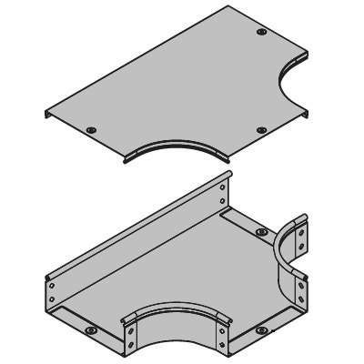 Ответвитель DPT Т-образный горизонтальный 50x50, горячеоцинкованный | 36120HDZ DKC ДКС