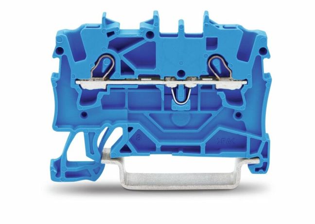 Клемма двухпроводная проходная 0.25-1.5(2.5)мм.кв. - 2001-1204 Wago