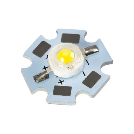 Мощный светодиод ARPL-Star-3W-BCX45 White (Arlight, STAR type) - 020663