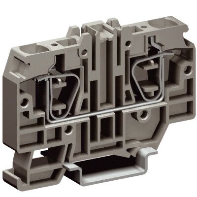 Клемма пруж. HMM. 10GR 10кв. мм сер. DKC ZHM330GR ДКС