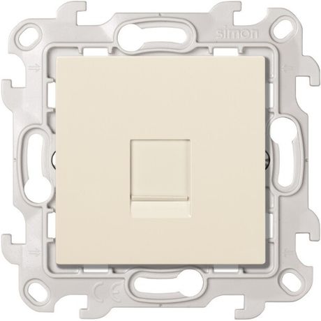 Розетка информационная S24 RJ45 кат.6 UTP сл. кость Simon 2410599-031