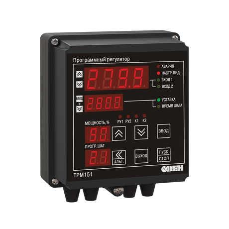 Измеритель ПИД-регулятор универсальный программный ТРМ151-Н.РР.06 | 08001 ОВЕН