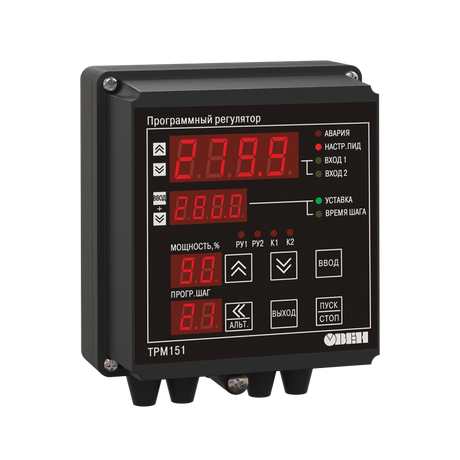 Измеритель ПИД-регулятор универсальный программный ТРМ151-Н.УР.10 | 20995 ОВЕН