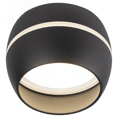 Светильник настенно-потолочный спот OL29 BK GX53, черный | Б0055583 ЭРА