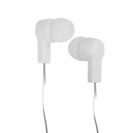 Наушники проводные RX800 айфон самсунг apple вкладыши с микрофоном бел. Intro Б0050796 ЭРА