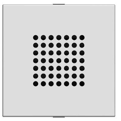 Механизм зуммера, 2-модульный, серия Zenit, цвет антрацит | 2CLA221900N1801 ABB N2219 AN