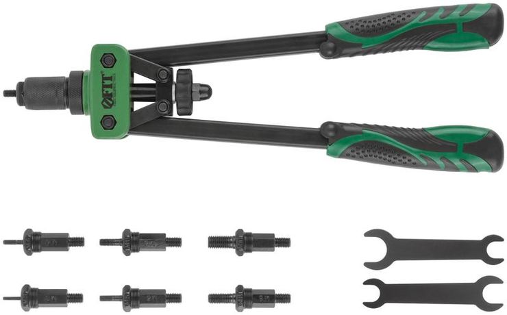 Заклепочник силовой двуручный Профи для резьбовых заклепок, М3-М10 (350 мм) - 32068 РОС