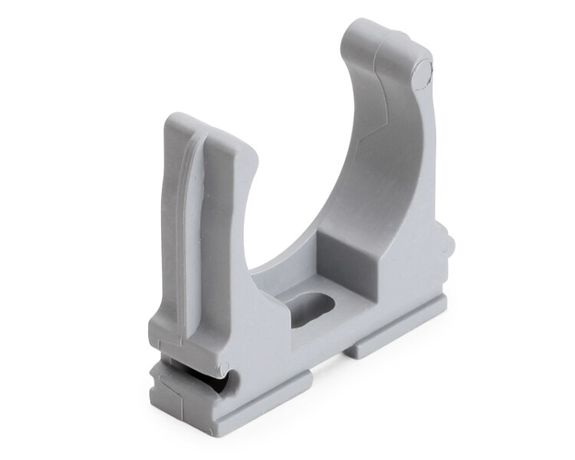 Держатель для труб (клипса) d16мм (уп.100шт) Fortisflex 43518 КВТ
