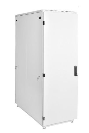 Шкаф коммутационный напольный ШТК-М-42.6.8-3ААА 42U 600х800мм передн. двер. метал. задн. стальн. лист 2 боков. панел. 550кг 655мм 103.5кг 180град. 2030мм сер. ЦМО 1132129