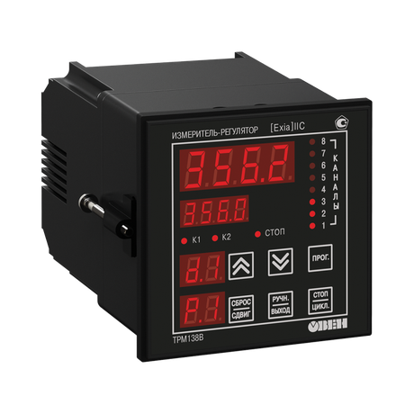 Измеритель-регулятор восьмиканальный взрывозащищенный ТРМ138В-Р | 10522 ОВЕН